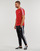 Υφασμάτινα Άνδρας T-shirt με κοντά μανίκια Adidas Sportswear M 3S SJ T Red / Άσπρο