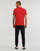 Υφασμάτινα Άνδρας T-shirt με κοντά μανίκια Adidas Sportswear M 3S SJ T Red / Άσπρο