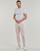 Υφασμάτινα Άνδρας Φόρμες Adidas Sportswear M 3S FL TC PT Beige / Άσπρο
