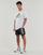 Υφασμάτινα Άνδρας Σόρτς / Βερμούδες Adidas Sportswear M LIN SJ SHO Black / Άσπρο