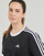 Υφασμάτινα Γυναίκα T-shirt με κοντά μανίκια Adidas Sportswear W 3S BF T Black / Άσπρο