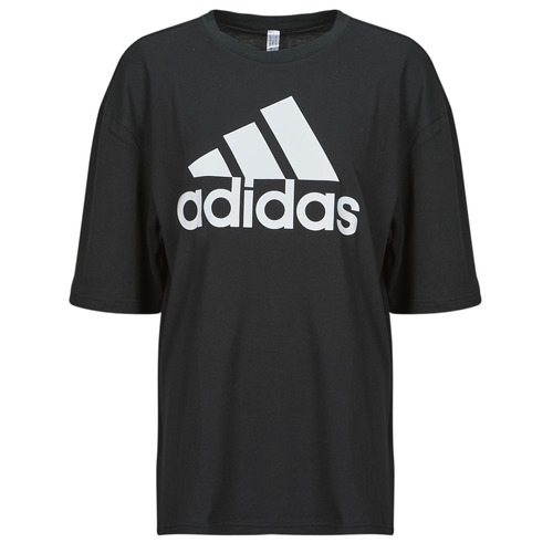 Υφασμάτινα Γυναίκα T-shirt με κοντά μανίκια Adidas Sportswear W BL BF TEE Black / Άσπρο