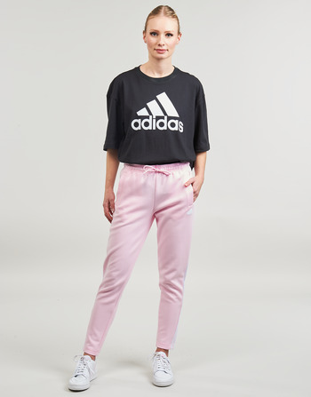Υφασμάτινα Γυναίκα Φόρμες Adidas Sportswear W FI 3S SLIM PT Ροζ / Άσπρο