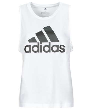Υφασμάτινα Γυναίκα Αμάνικα / T-shirts χωρίς μανίκια Adidas Sportswear W BL TK Άσπρο / Black