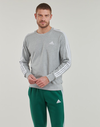 Υφασμάτινα Άνδρας Φούτερ Adidas Sportswear M 3S FT SWT Grey / Άσπρο