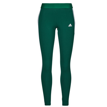 Υφασμάτινα Γυναίκα Κολάν Adidas Sportswear W 3S LEG Green / Άσπρο