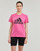 Υφασμάτινα Γυναίκα T-shirt με κοντά μανίκια Adidas Sportswear W BL T Ροζ / Black