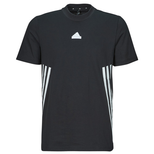 Υφασμάτινα Άνδρας T-shirt με κοντά μανίκια Adidas Sportswear M FI 3S REG T Black / Άσπρο