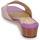 Παπούτσια Γυναίκα Τσόκαρα Lauren Ralph Lauren FAY LOGO-SANDALS-FLAT SANDAL Violet / Beige