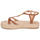 Παπούτσια Γυναίκα Σανδάλια / Πέδιλα Lauren Ralph Lauren PAYTON-ESPADRILLES-FLAT Cognac