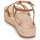 Παπούτσια Γυναίκα Σανδάλια / Πέδιλα Lauren Ralph Lauren PAYTON-ESPADRILLES-FLAT Cognac