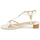 Παπούτσια Γυναίκα Σανδάλια / Πέδιλα Lauren Ralph Lauren FALLON-SANDALS-FLAT SANDAL Άσπρο