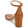 Παπούτσια Γυναίκα Σανδάλια / Πέδιλα Lauren Ralph Lauren LOGAN-SANDALS-HEEL SANDAL Cognac
