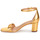Παπούτσια Γυναίκα Σανδάλια / Πέδιλα Lauren Ralph Lauren LOGAN-SANDALS-HEEL SANDAL Gold
