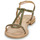 Παπούτσια Γυναίκα Σανδάλια / Πέδιλα Les Tropéziennes par M Belarbi HAPPY Kaki / Gold