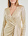 Υφασμάτινα Γυναίκα Κοντά Φορέματα Lauren Ralph Lauren CINLAIT-LONG SLEEVE-COCKTAIL DRESS Gold