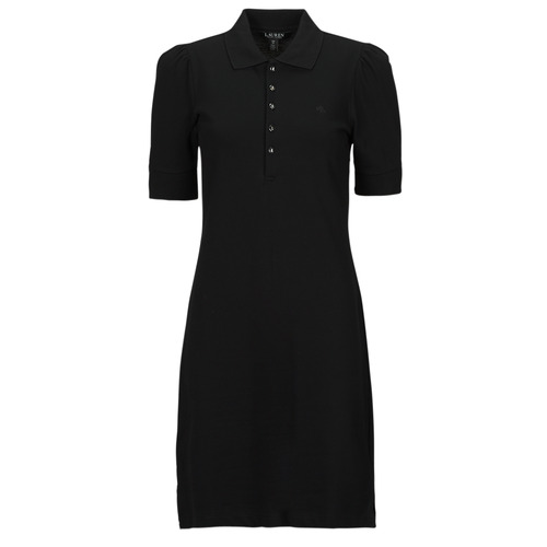 Υφασμάτινα Γυναίκα Κοντά Φορέματα Lauren Ralph Lauren CHACE-ELBOW SLEEVE-CASUAL DRESS Black