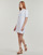 Υφασμάτινα Γυναίκα Κοντά Φορέματα Lauren Ralph Lauren CHACE-SHORT SLEEVE-CASUAL DRESS Άσπρο