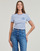 Υφασμάτινα Γυναίκα T-shirt με κοντά μανίκια Lauren Ralph Lauren ALLI-SHORT SLEEVE-T-SHIRT Άσπρο / Μπλέ