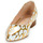 Παπούτσια Γυναίκα Μπαλαρίνες Fericelli GABRIELLE Άσπρο / Gold