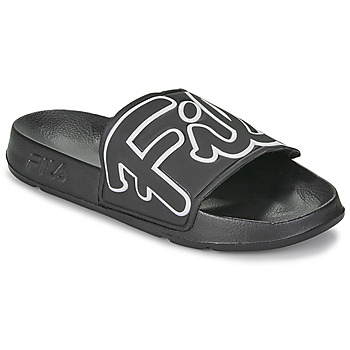 Παπούτσια Γυναίκα σαγιονάρες Fila SCRITTO slipper Black / Άσπρο