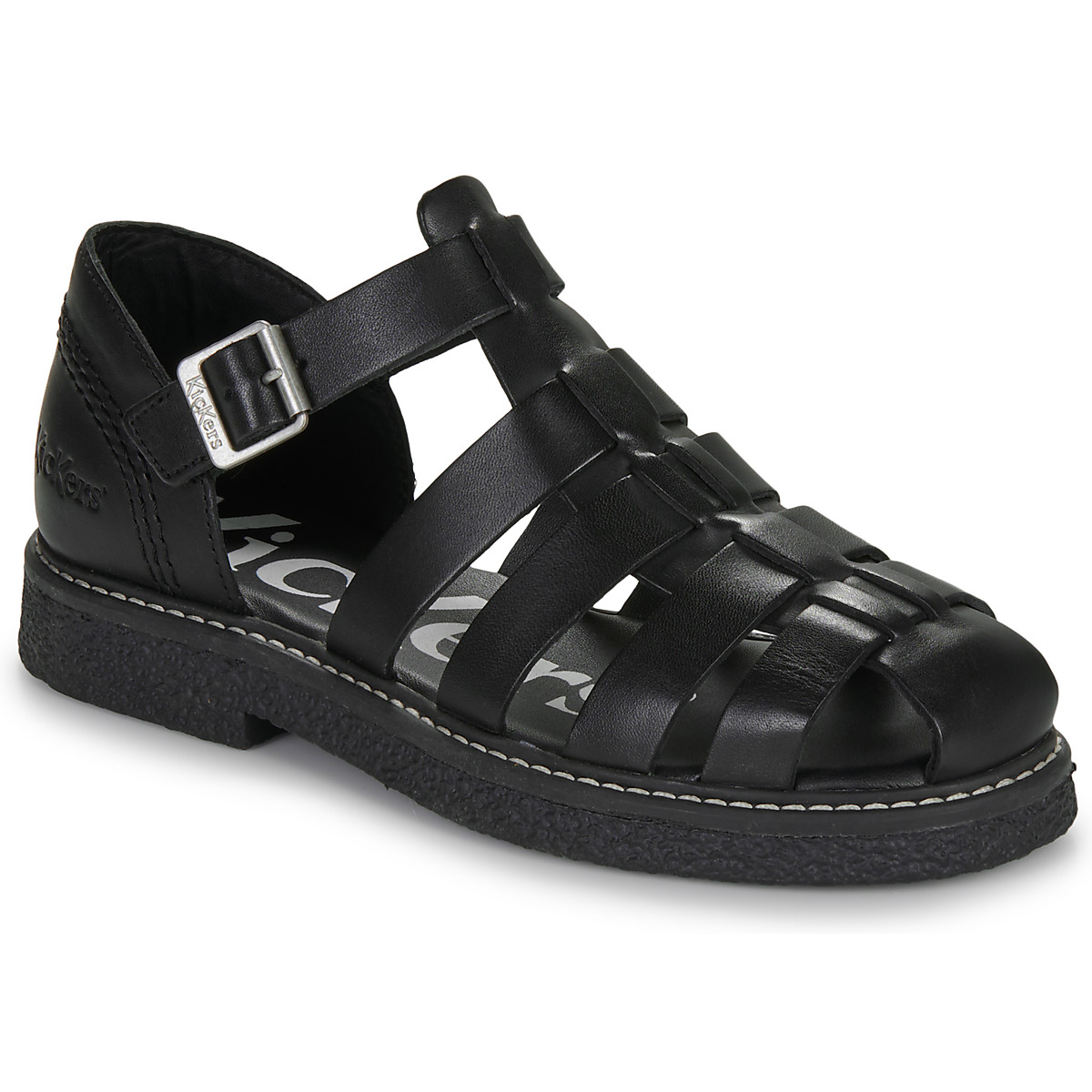 Παπούτσια Γυναίκα Σανδάλια / Πέδιλα Kickers KICK LERGO Black