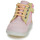 Παπούτσια Κορίτσι Ψηλά Sneakers Kickers KICKICONIC Ροζ / Yellow / Apricot