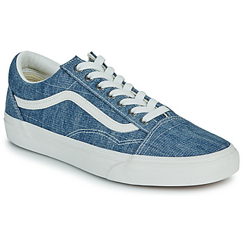 Παπούτσια Χαμηλά Sneakers Vans Old Skool THREADED DENIM BLUE/WHITE Μπλέ