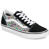 Παπούτσια Κορίτσι Χαμηλά Sneakers Vans JN Old Skool ANIMAL POP BLACK/MULTI Black / Multicolour