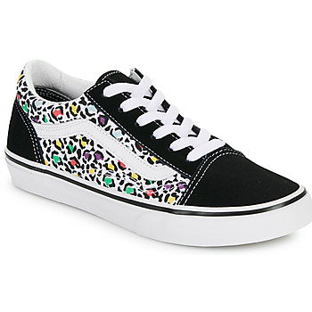 Παπούτσια Κορίτσι Χαμηλά Sneakers Vans JN Old Skool ANIMAL POP BLACK/MULTI Black / Multicolour