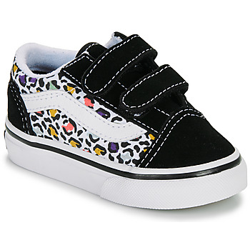 Παπούτσια Κορίτσι Χαμηλά Sneakers Vans Old Skool V ANIMAL POP BLACK/MULTI Black / Multicolour
