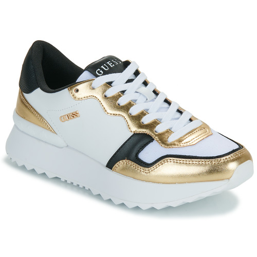 Παπούτσια Γυναίκα Χαμηλά Sneakers Guess VINSA 2 Άσπρο / Gold