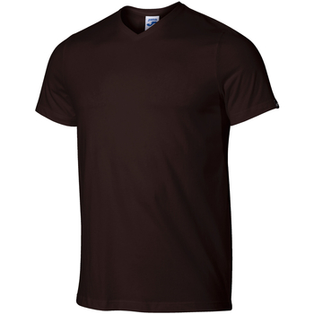 Υφασμάτινα Άνδρας T-shirt με κοντά μανίκια Joma Versalles Short Sleeve Tee Brown