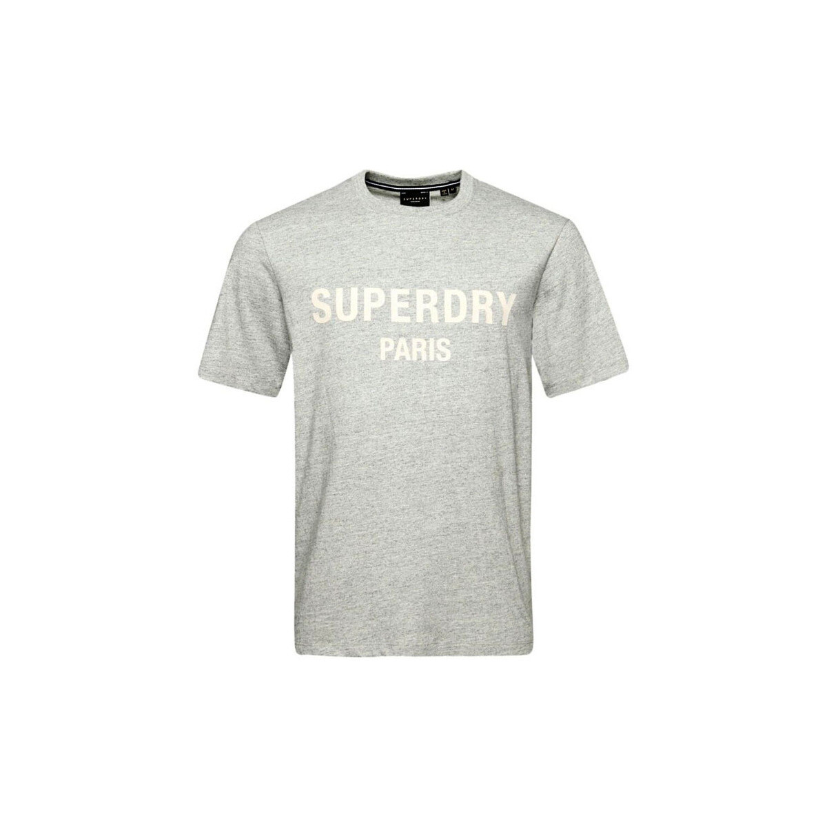 Υφασμάτινα Άνδρας T-shirt με κοντά μανίκια Superdry D3 SDCD LUXURY SPORT LOOSE FIT T-SHIRT MEN ΓΚΡΙ