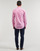 Υφασμάτινα Άνδρας Πουκάμισα με μακριά μανίκια Polo Ralph Lauren CHEMISE AJUSTEE SLIM FIT EN POPELINE RAYE Ροζ