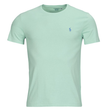 Υφασμάτινα Άνδρας T-shirt με κοντά μανίκια Polo Ralph Lauren T-SHIRT AJUSTE EN COTON Green / Aqua / Celadon / C7580