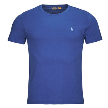 Υφασμάτινα Άνδρας T-shirt με κοντά μανίκια Polo Ralph Lauren T-SHIRT AJUSTE EN COTON Μπλέ / Beach / Royal