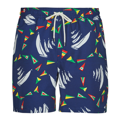 Υφασμάτινα Άνδρας Μαγιώ / shorts για την παραλία Polo Ralph Lauren MAILLOT DE BAIN A RAYURES EN SEERSUCKER Multicolour