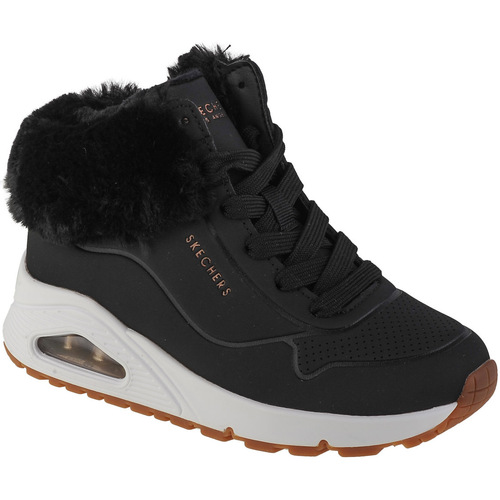 Παπούτσια Κορίτσι Μπότες Skechers Uno - Fall Air Black