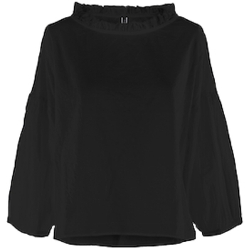 Υφασμάτινα Γυναίκα Μπλούζες Wendy Trendy Top 221153 - Black Black