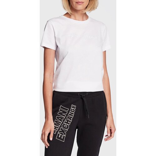 Υφασμάτινα Γυναίκα T-shirts & Μπλούζες EAX 3RYTEX YJG3Z Άσπρο