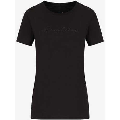 Υφασμάτινα Γυναίκα T-shirts & Μπλούζες EAX 3RYTEX YJG3Z Black