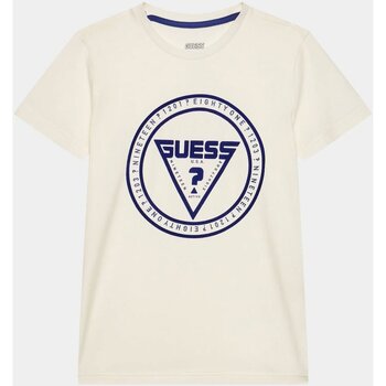 Υφασμάτινα Παιδί T-shirts & Μπλούζες Guess L3BI33 J1314 Άσπρο