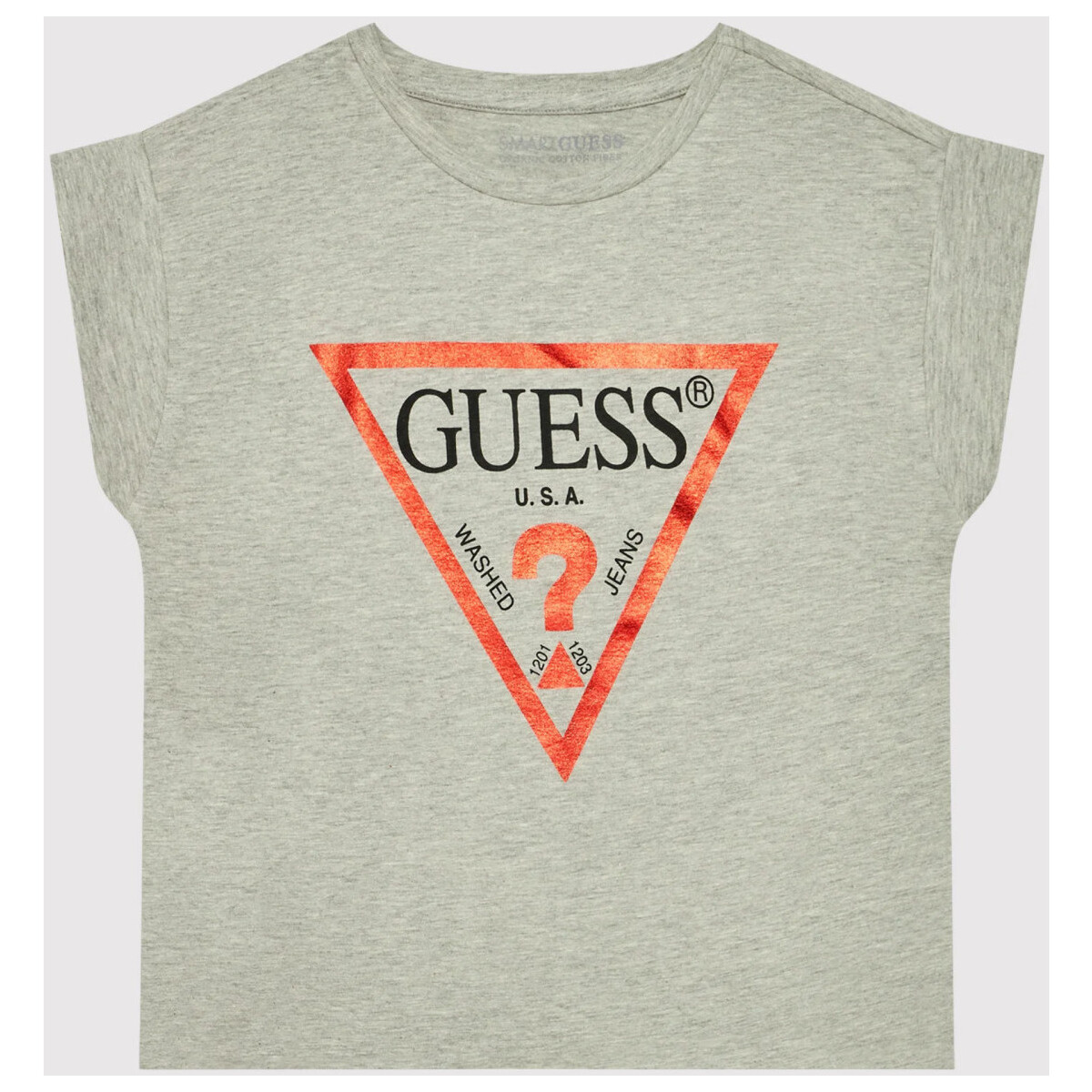 Υφασμάτινα Παιδί T-shirts & Μπλούζες Guess J81I15 J1311 Grey