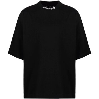 Υφασμάτινα Άνδρας T-shirt με κοντά μανίκια Palm Angels PMAA002E20JER0011001 Black