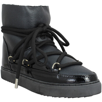 Παπούτσια Γυναίκα Μπότες Inuikii Gloss Cuir Femme Noir Black
