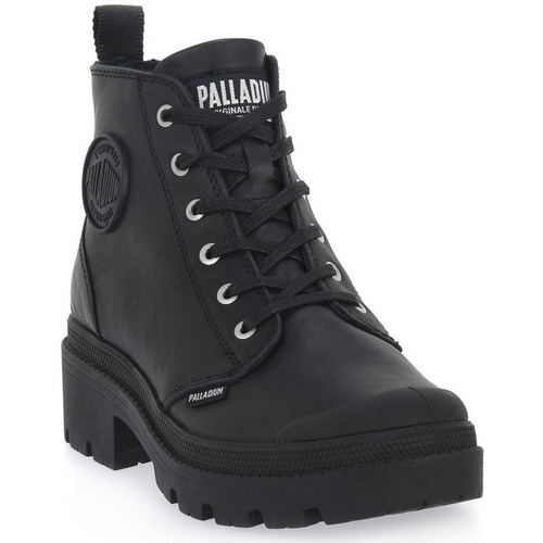 Παπούτσια Γυναίκα Μπότες Palladium PALLABASE LTH BLACK Black