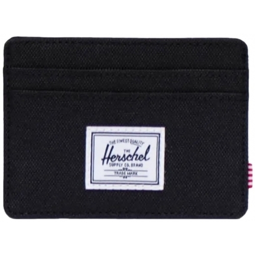 Τσάντες Άνδρας Πορτοφόλια Herschel Charlie Eco Wallet - Black Black