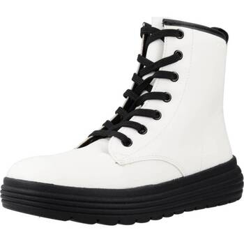 Παπούτσια Κορίτσι Μπότες Geox 4500P Άσπρο