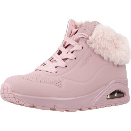 Παπούτσια Κορίτσι Μπότες Skechers UNO-FALL AIR Ροζ